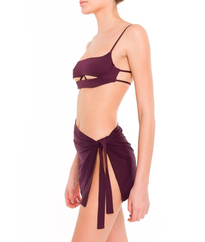 SKIRT WRAP LYCRA SHORT FOR HER - DANWARD