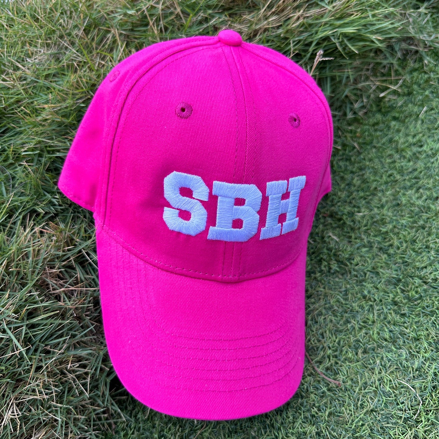 CAP SBH ROSE / BLANC REGLABLE X PASHA ST BARTH