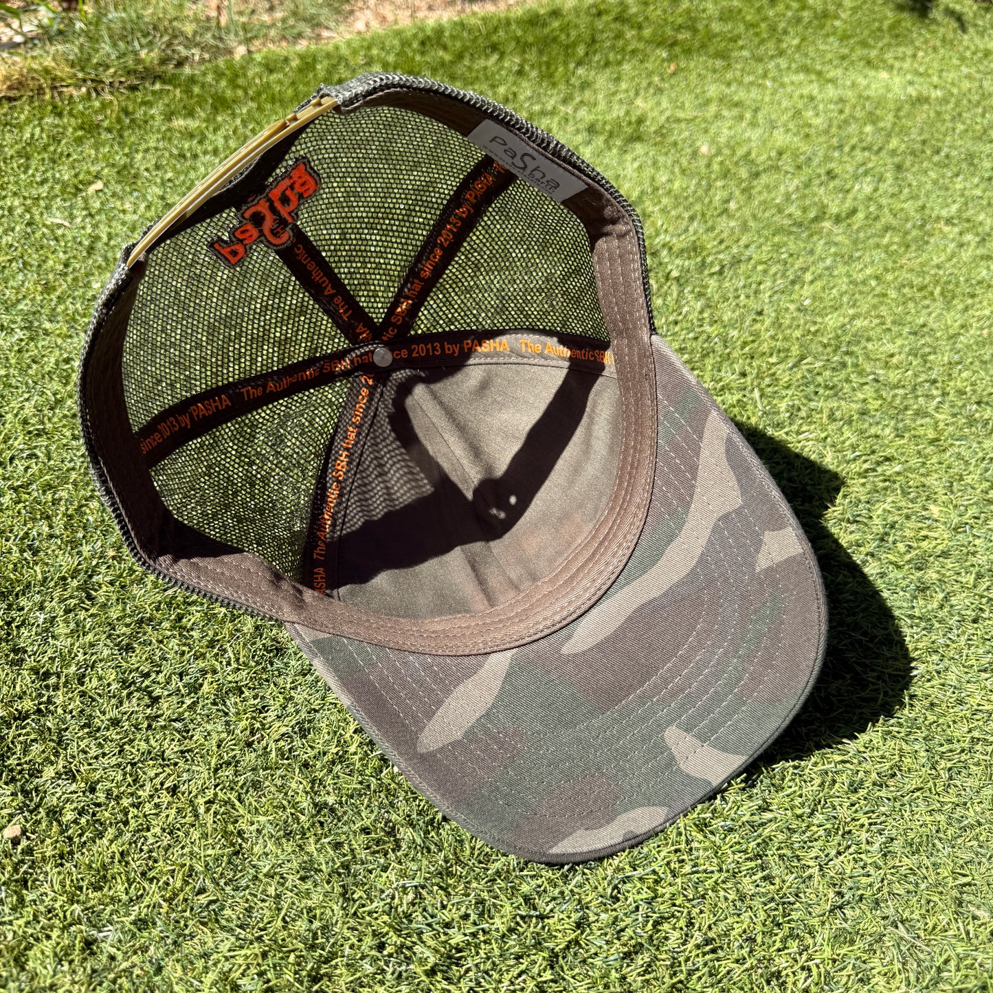 CAP TRUCKER X SBH CAMOUFLAGE X PASHA ST BARTH PREMIUM