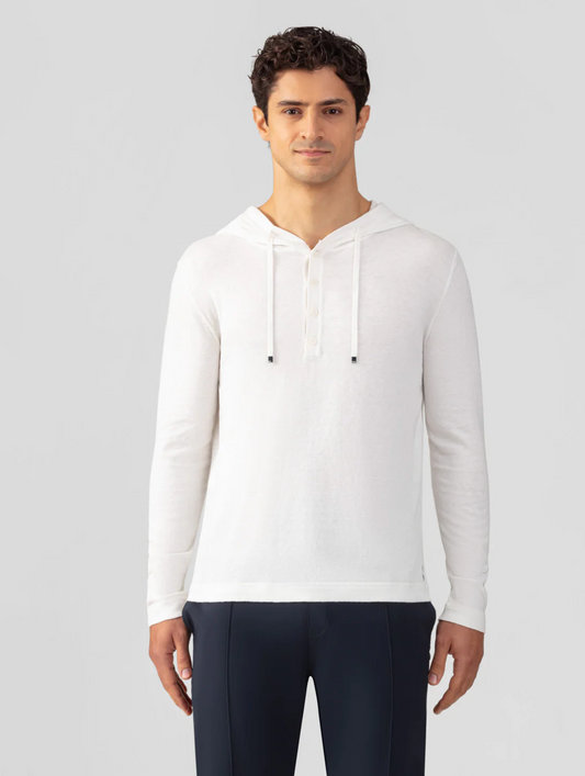 Sweat Hoodie léger coton / soie 3 COLORIS - RON DORFF