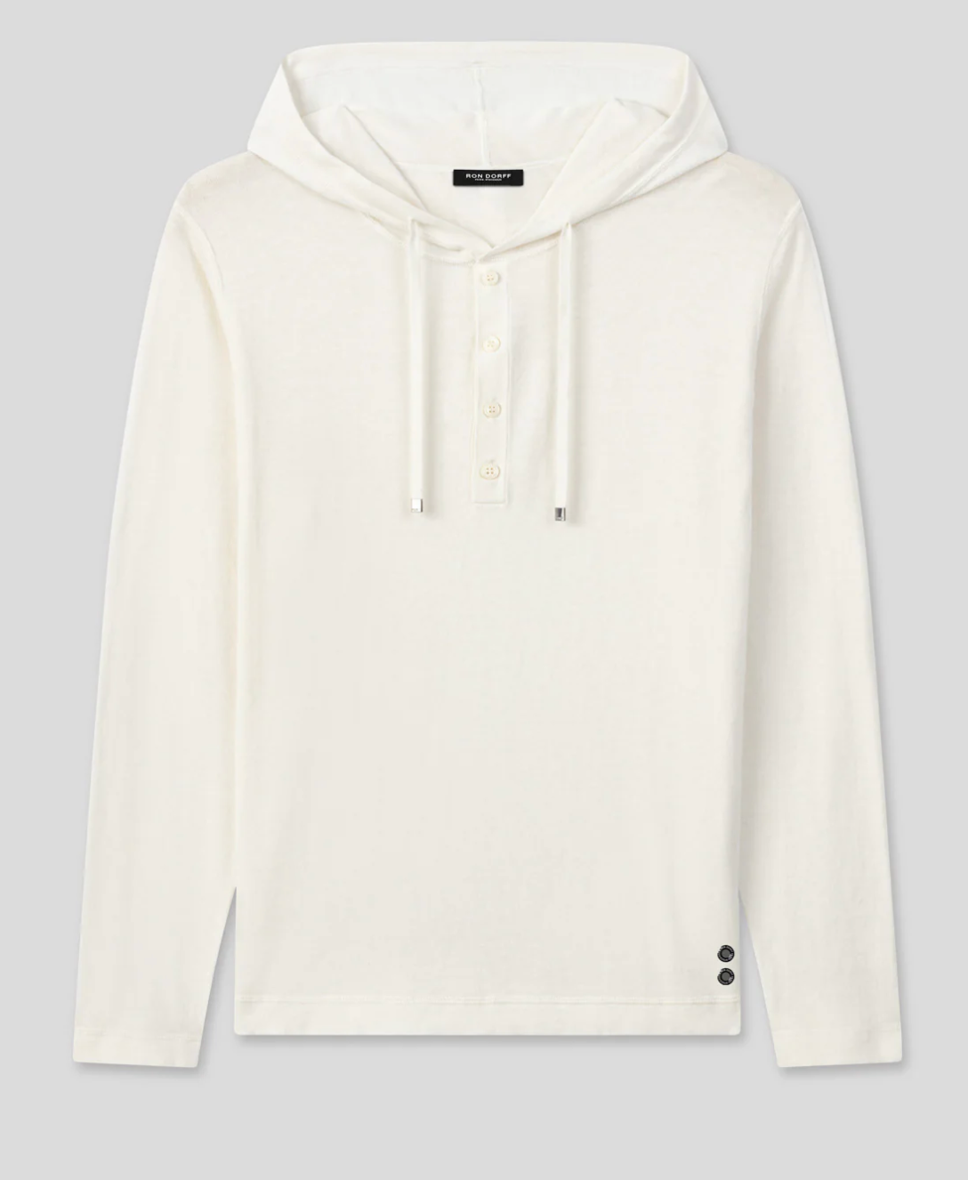 Sweat Hoodie léger coton / soie 3 COLORIS - RON DORFF