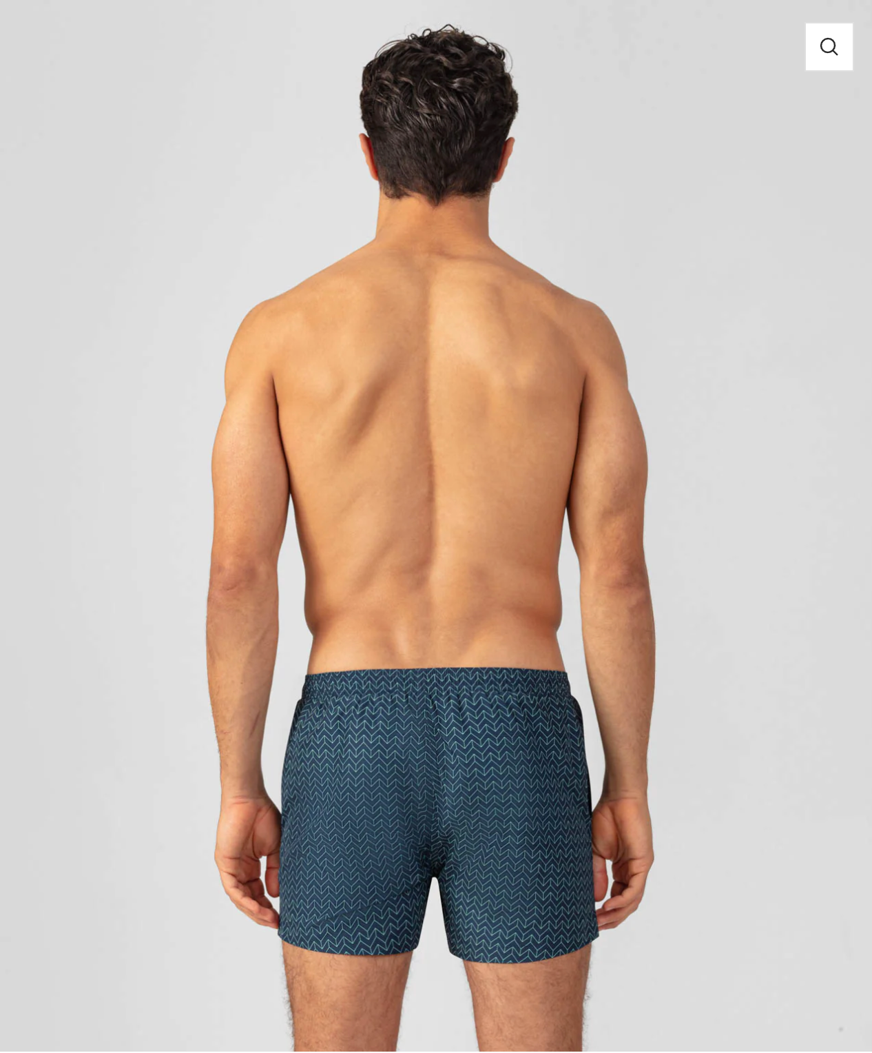 SWIM SHORTS WITH NORDIC PATTERN - RON DORFF