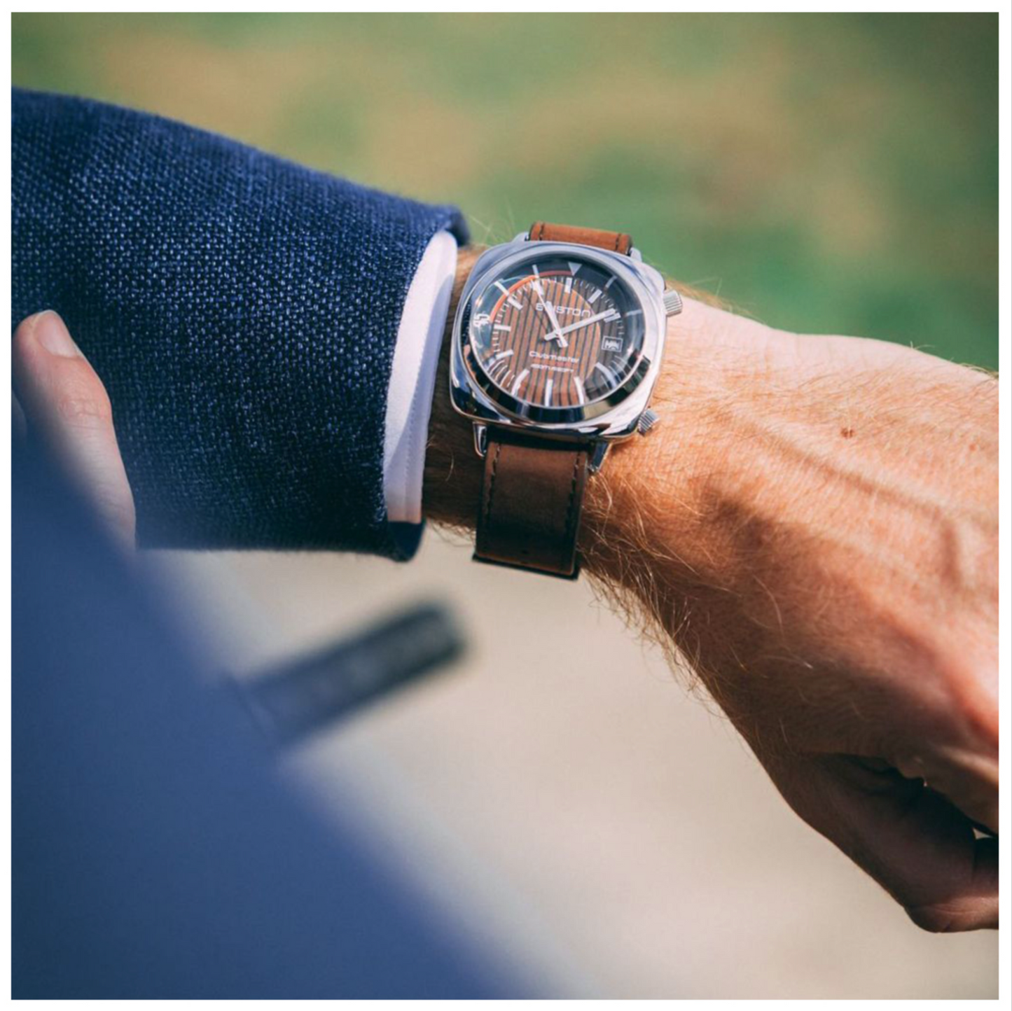 CLUBMASTER DIVER YACHTING 42 STEEL – ENGLISH GREEN