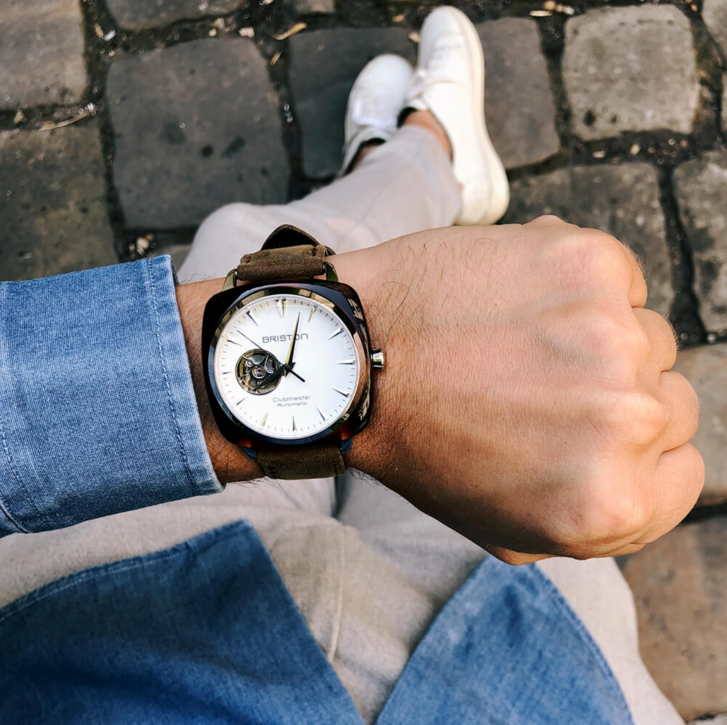 CLUBMASTER ICONIC ACETATE 40 – OPEN BLANC or BLACK