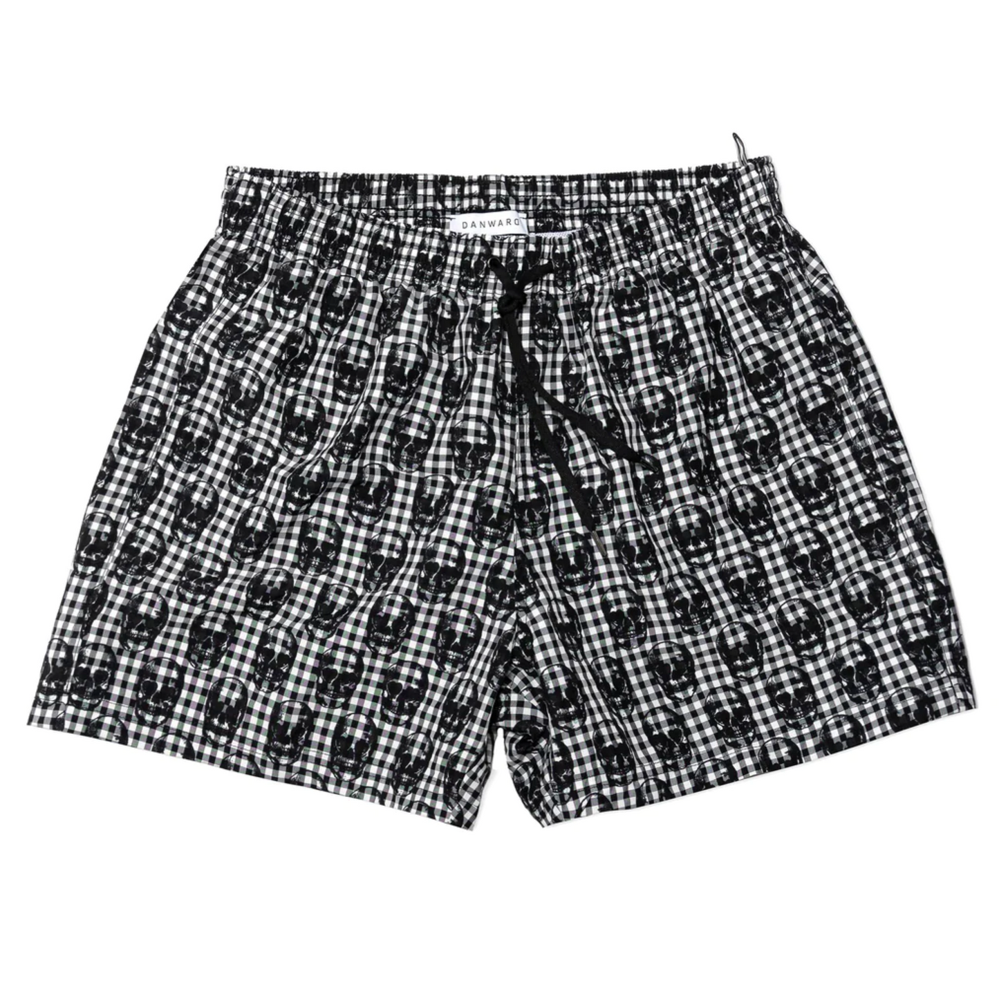 CAPRI SHORTS WITH SKULL PRINT ON GICHY - DANWARD