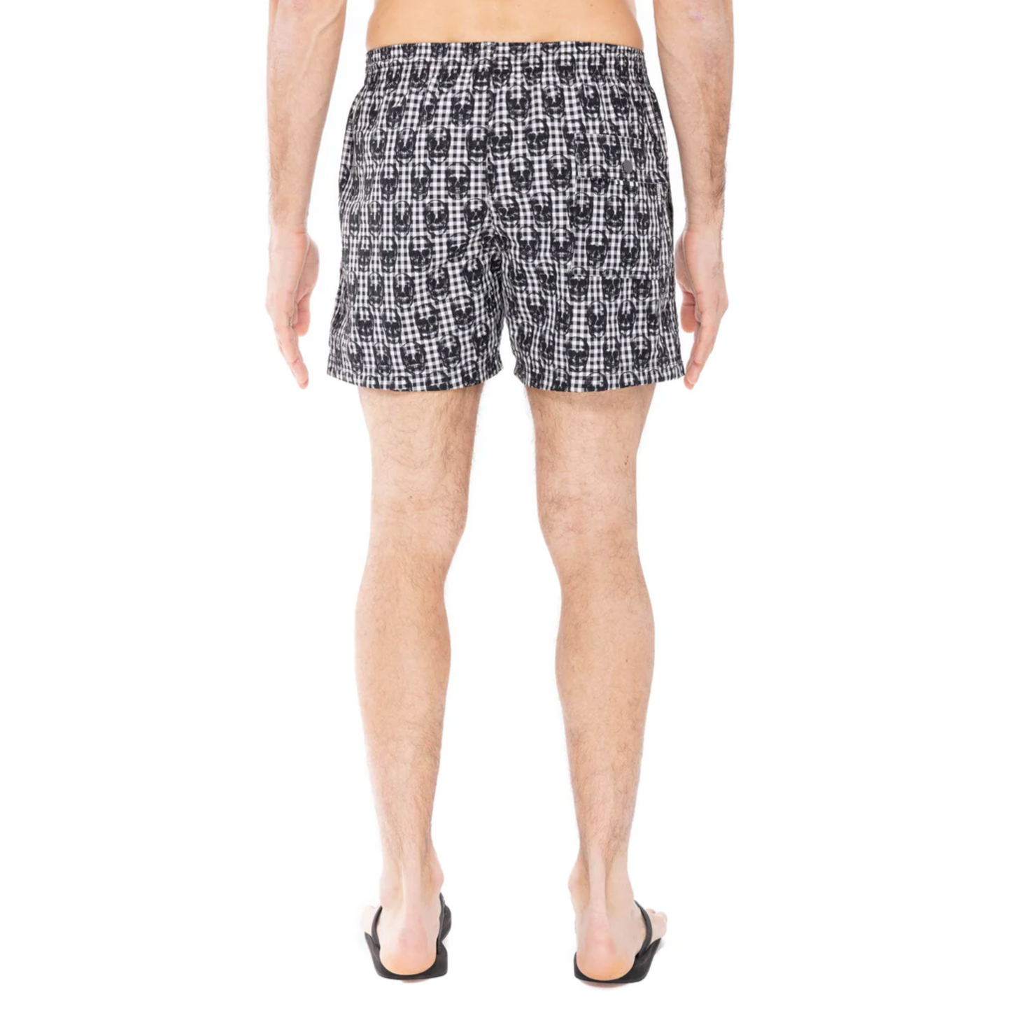 CAPRI SHORTS WITH SKULL PRINT ON GICHY - DANWARD