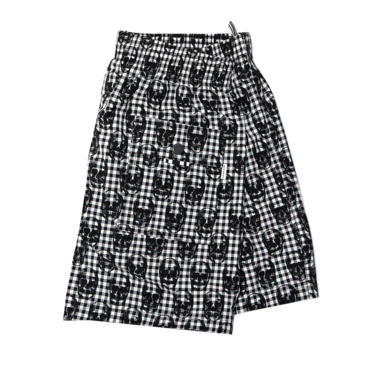CAPRI SHORTS WITH SKULL PRINT ON GICHY - DANWARD