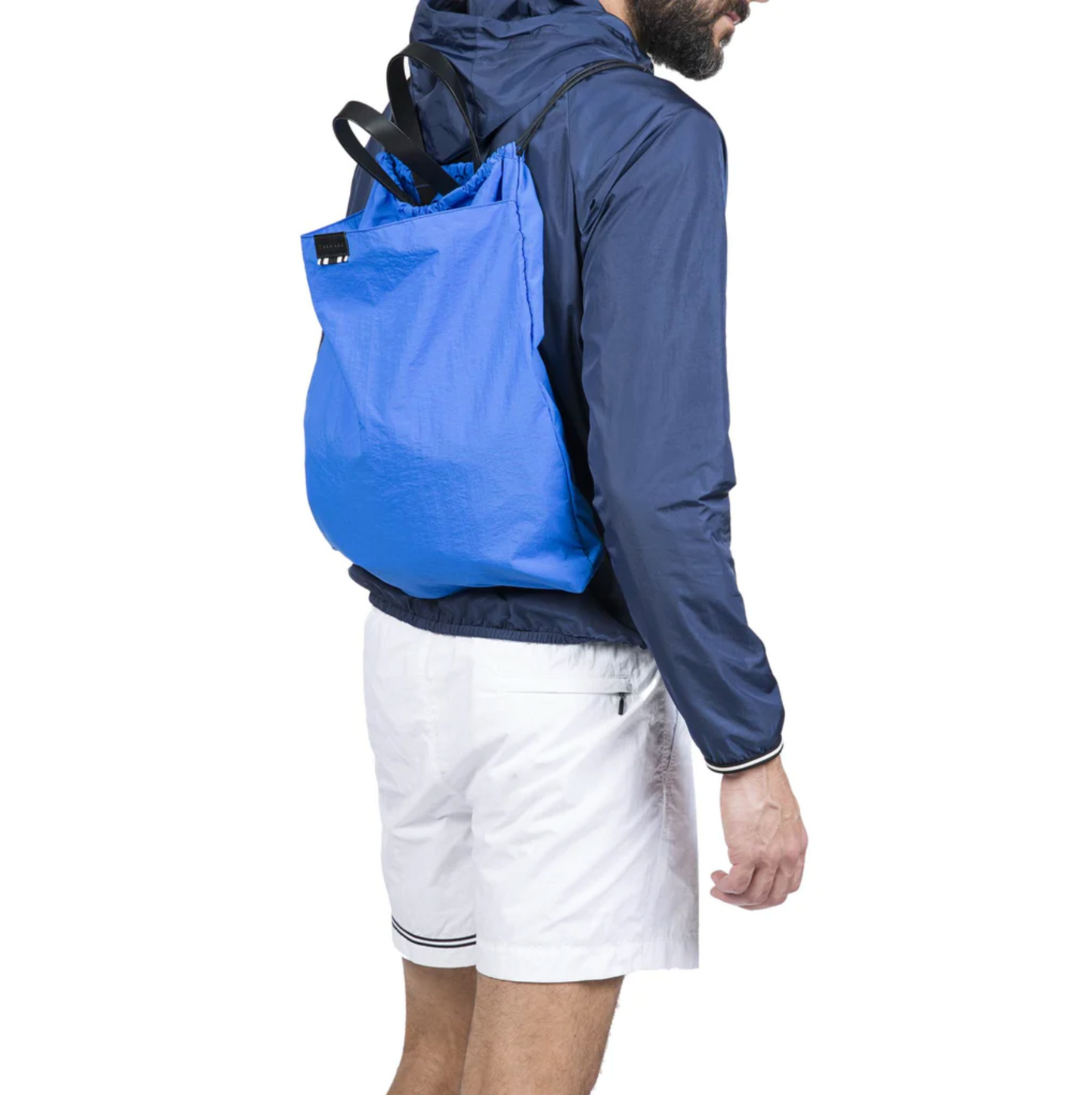 BACKPACK / TOTE BAG NYLON BLACK OR BLUE - DANWARD