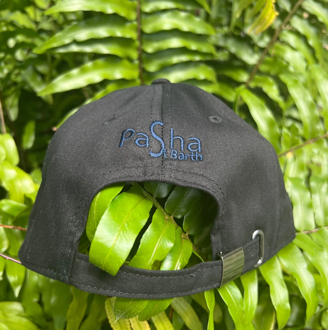 Adjustable Black/Blue Cap for Pasha St. Barth