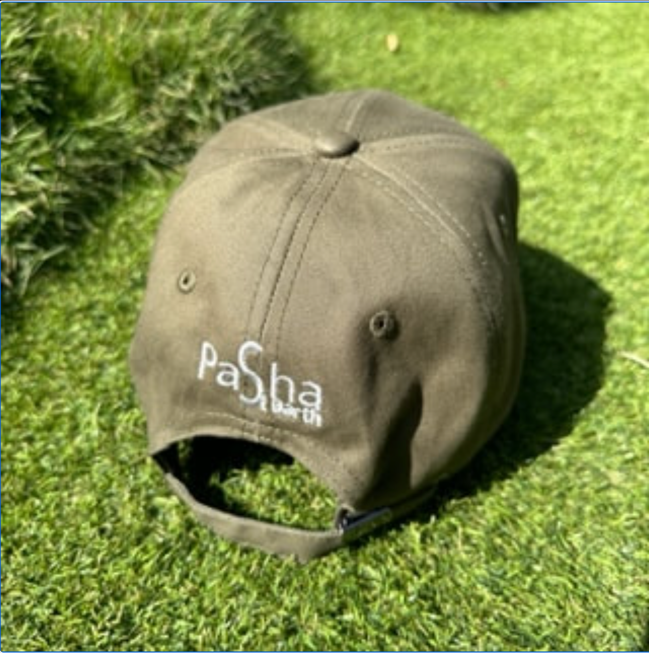 CAP SBH KHAKI GREEN / LIGHT GRAY ADJUSTABLE X PASHA ST BARTH
