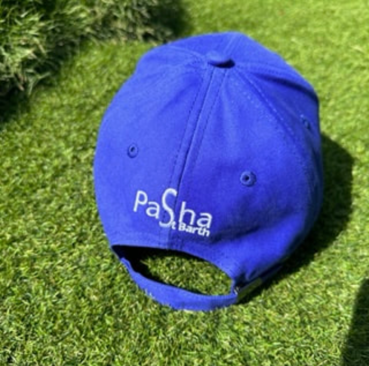 CAP SBH BLEUE PERVENCHE / BLANC REGLABLE X PASHA ST BARTH
