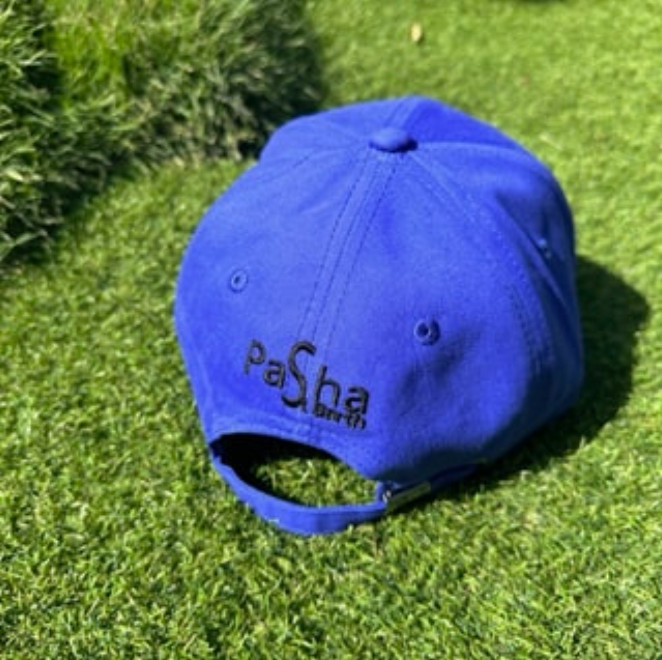 CAP SBH PERIWINCH BLUE / BLACK ADJUSTABLE X PASHA ST BARTH