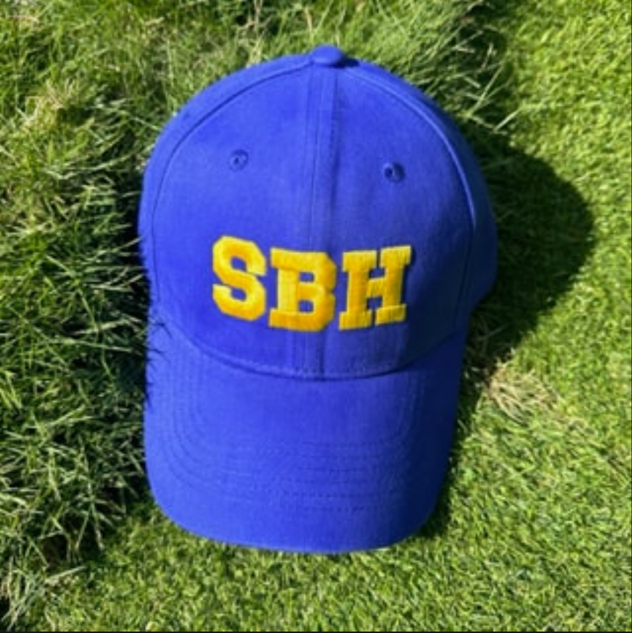 CAP SBH BLEUE PERVENCHE / JAUNE REGLABLE X PASHA ST BARTH