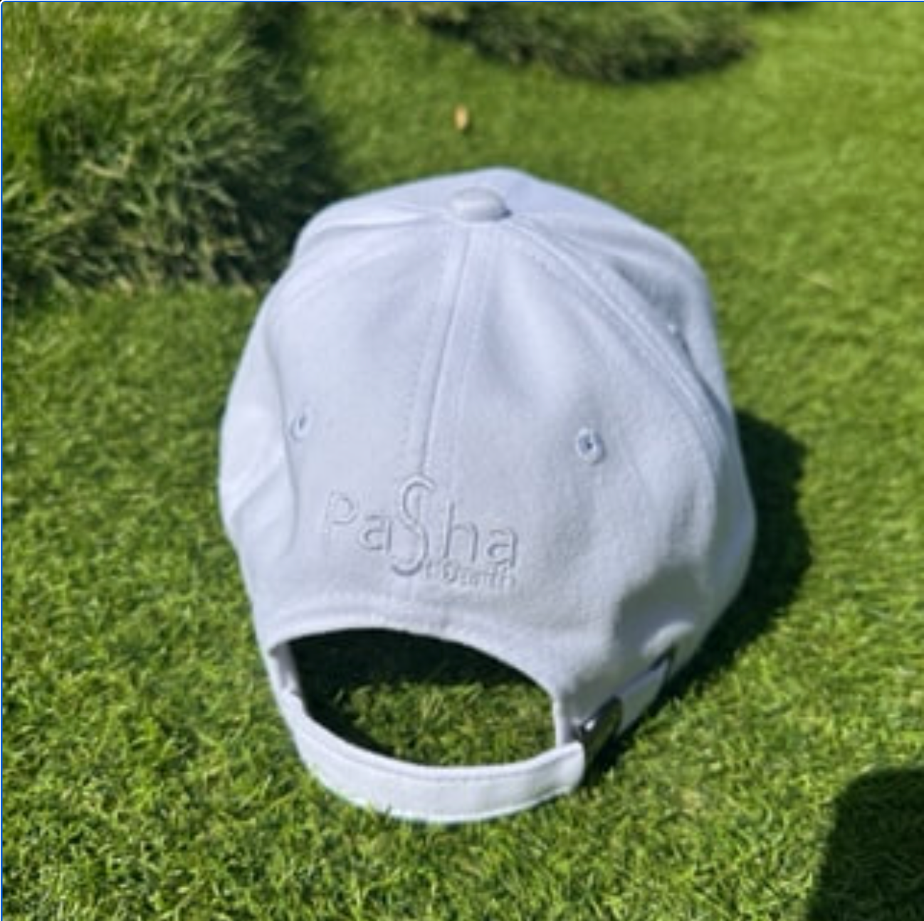 CAP SBH BLANC / BLANC REGLABLE X PASHA ST BARTH