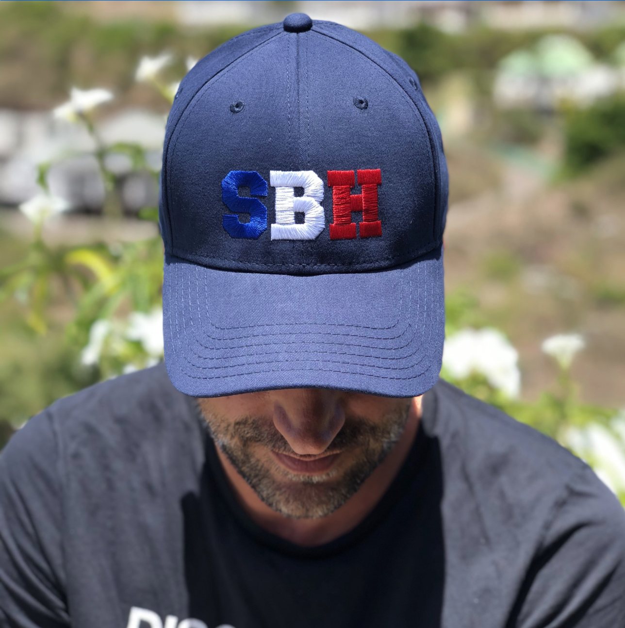 CAP SBH NAVY / FRANCE ADJUSTABLE X PASHA ST BARTH