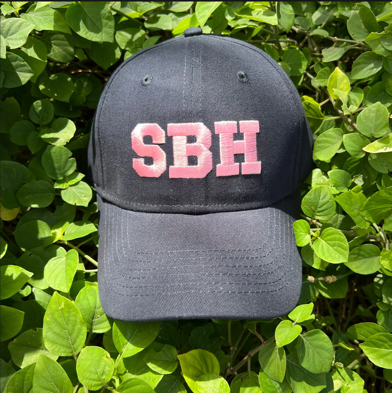 CAP SBH NAVY / ROSE POUDRE REGLABLE X PASHA ST BARTH
