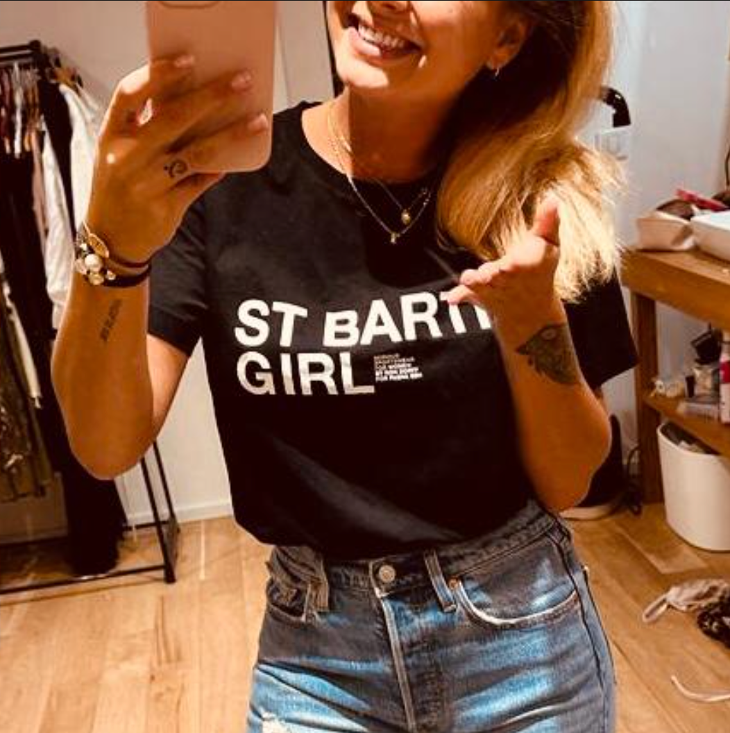 ST BARTH GIRL T-SHIRT - RON DORFF