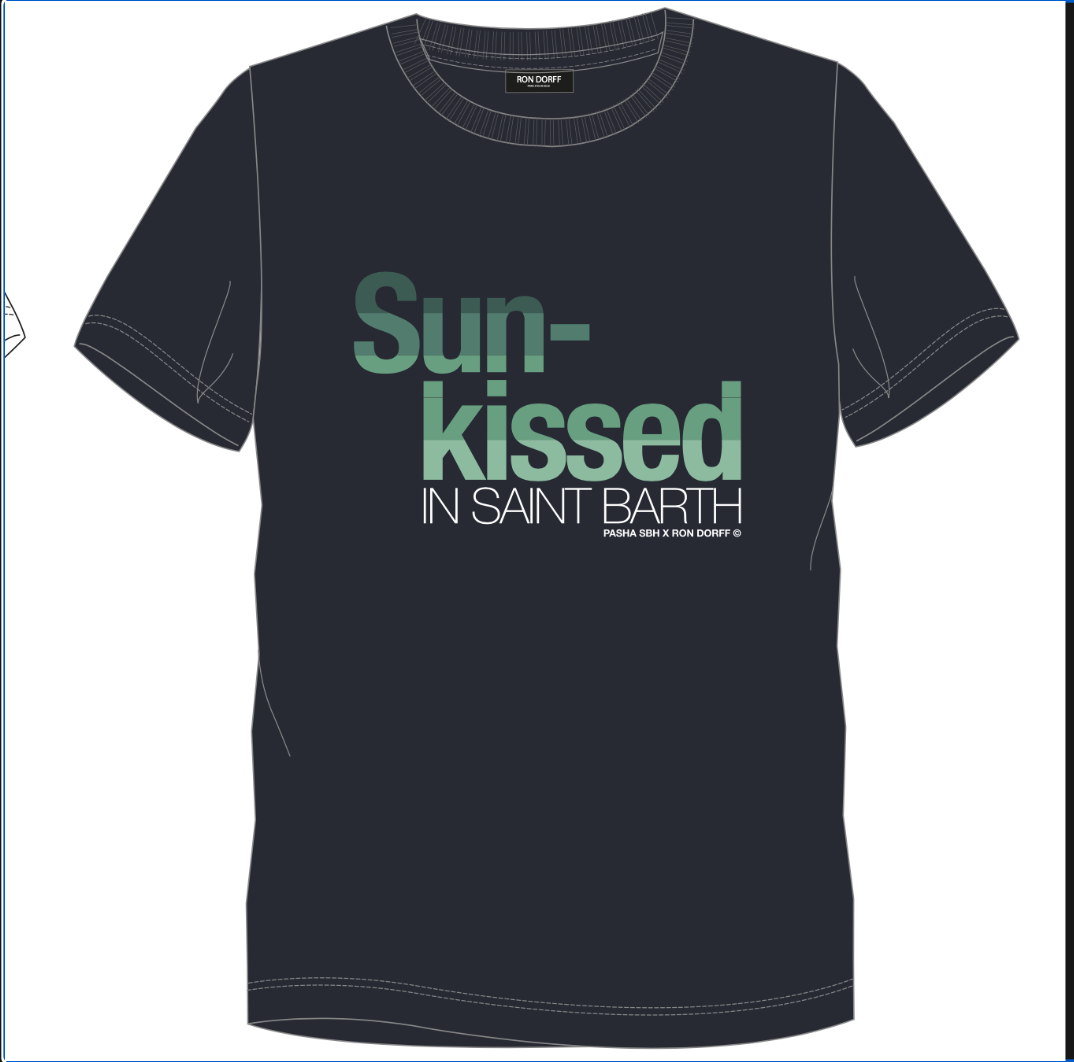 SUNKISSED IN SAINT BARTH T-SHIRT - RON DORFF