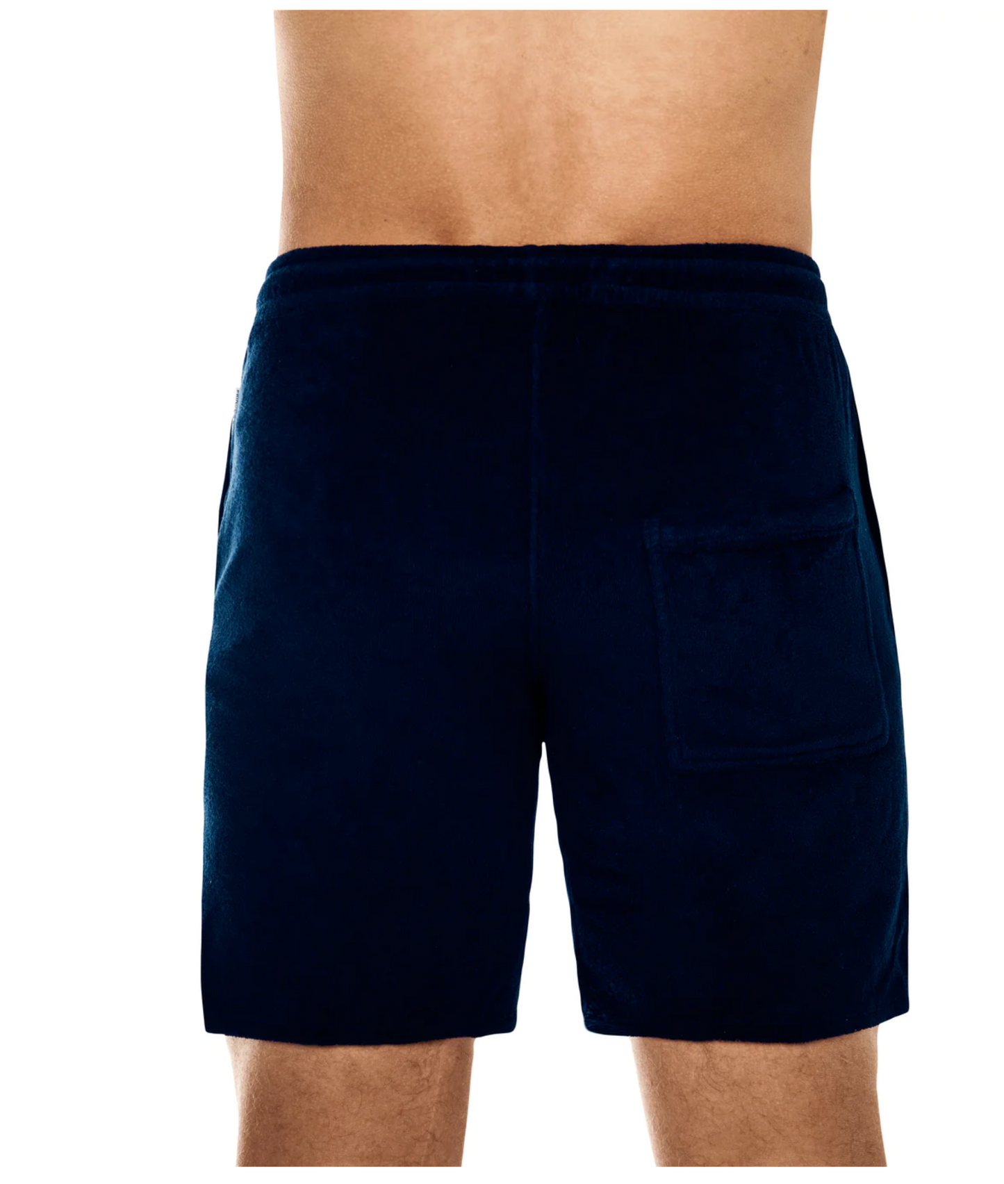 SHORT RIVIERA TERRY BLEU MARINE