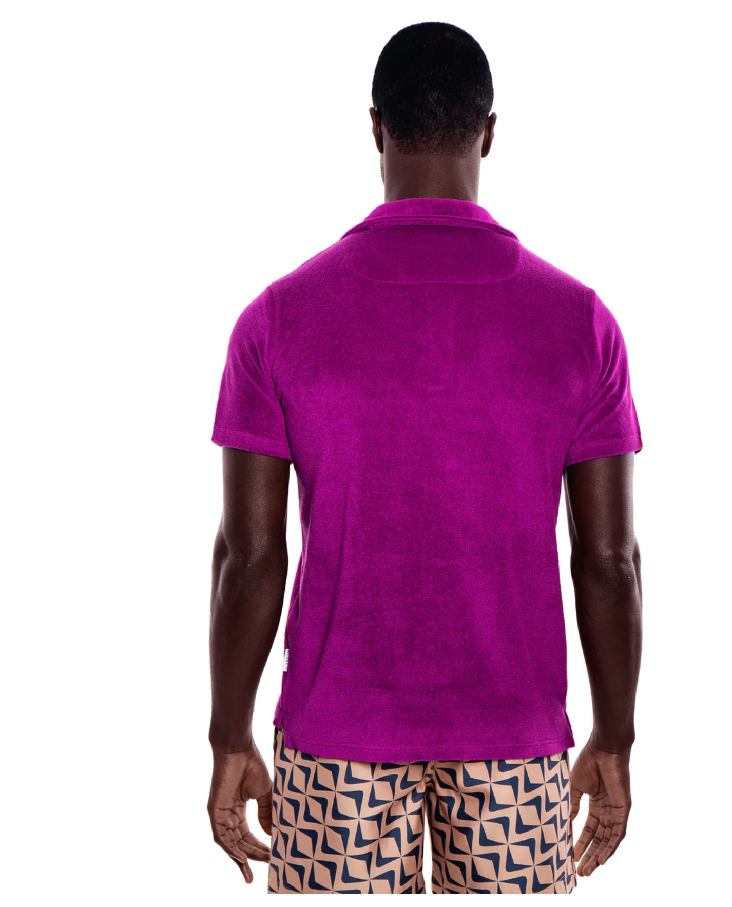 POLO RIVIERA TERRY BERENJENA ESPONJA