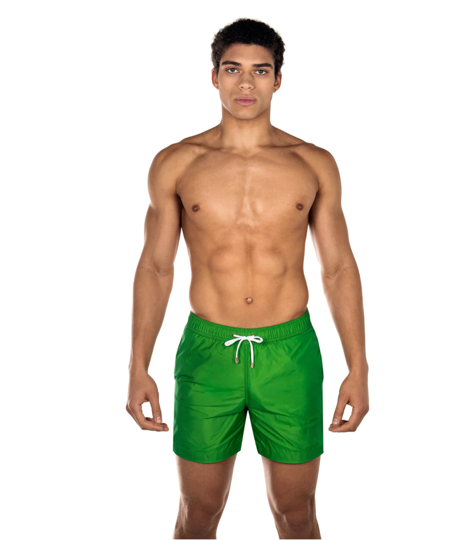 EASTON PRINCE & BOND OLIVE SWIM SHORTS