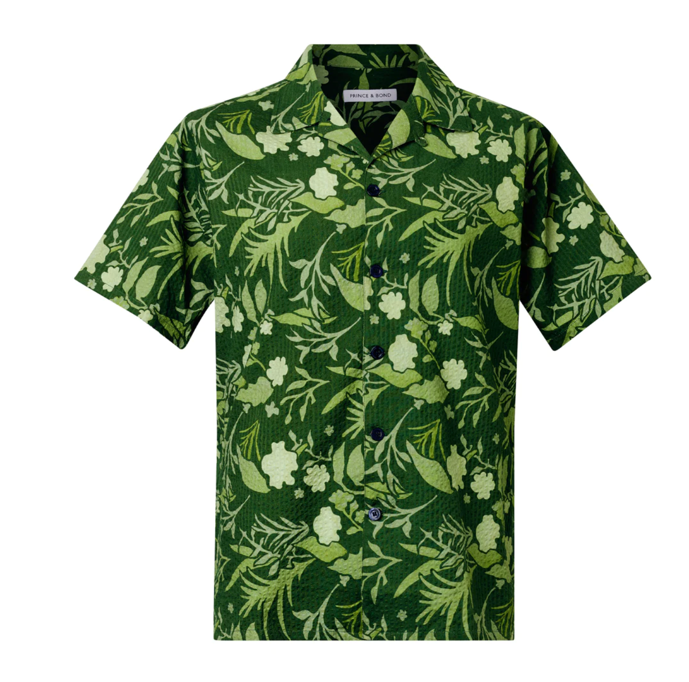 PRINCE & BOND CAMISA LUKA FLORAL VERDE
