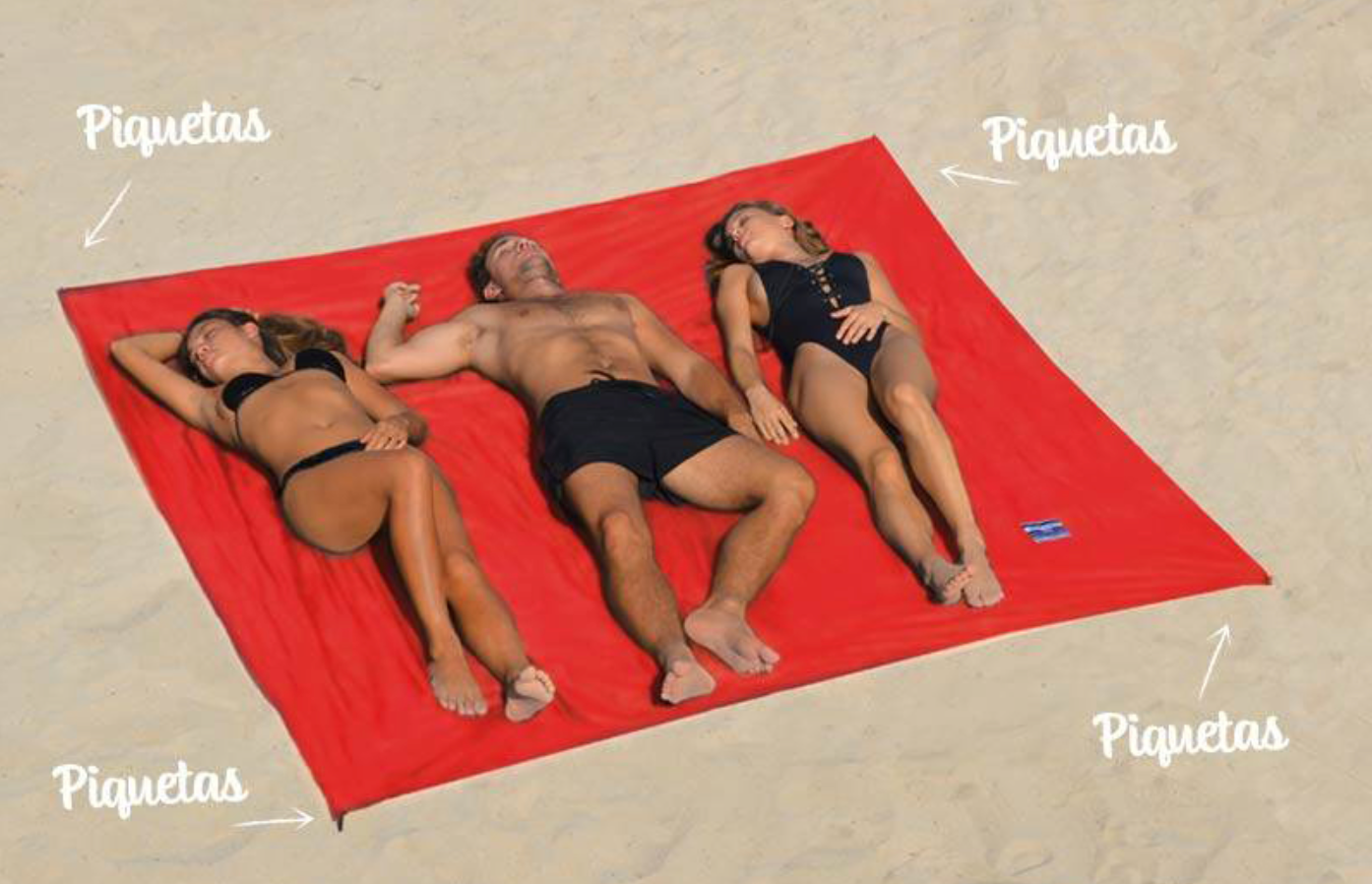 TOALLA DE PLAYA XXL+ UNICOLOR - OBABA