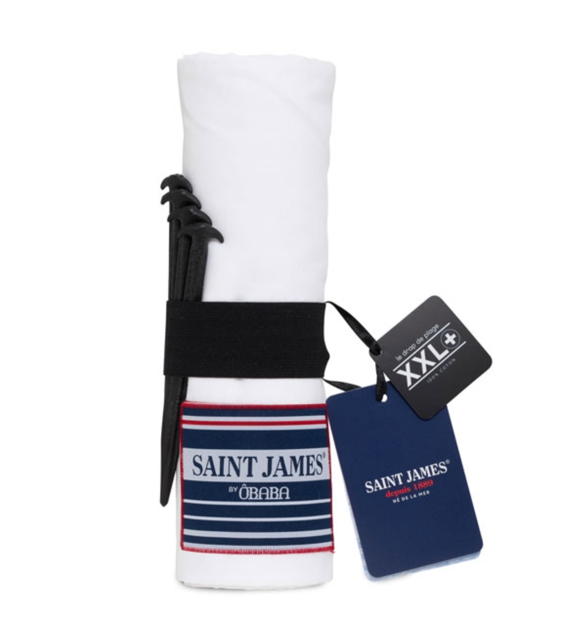 BEACH TOWEL XXL+ ST JAMES - OBABA
