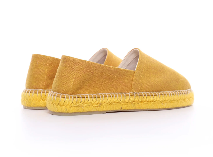 ESPADRILLES ANITZ JAUNE OCRE - PARE GABIA