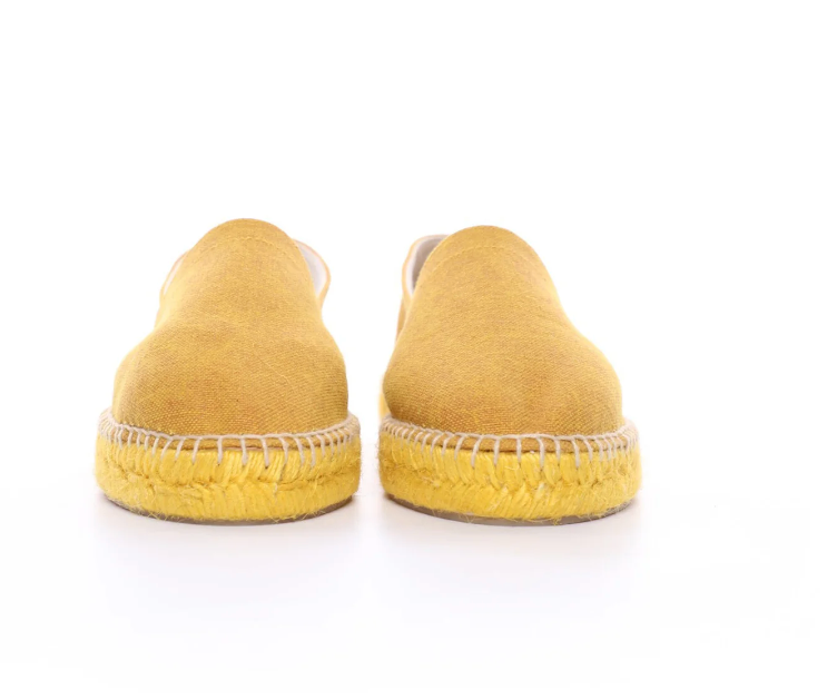 ESPADRILLES ANITZ JAUNE OCRE - PARE GABIA