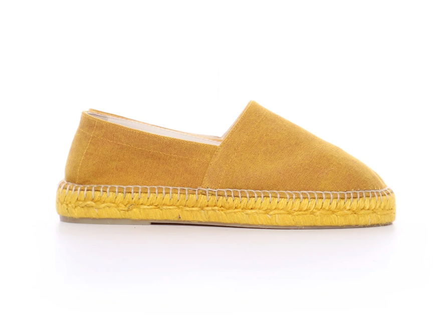 ESPADRILLES ANITZ JAUNE OCRE - PARE GABIA