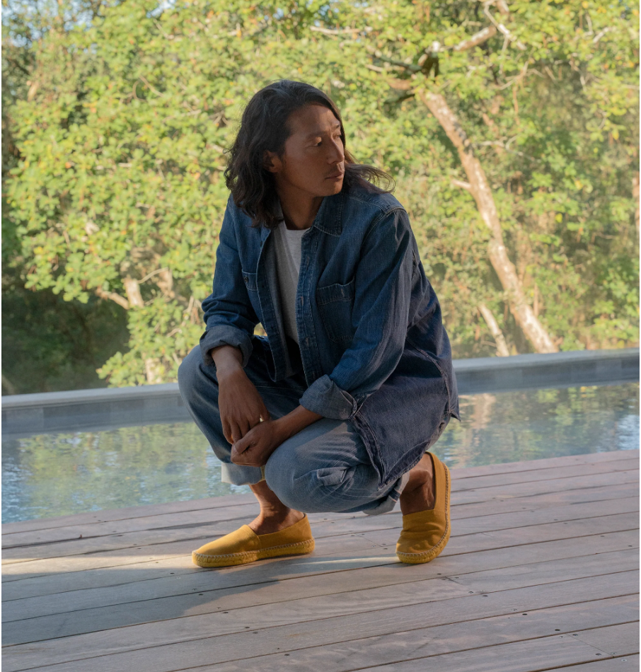 ESPADRILLES ANITZ JAUNE OCRE - PARE GABIA