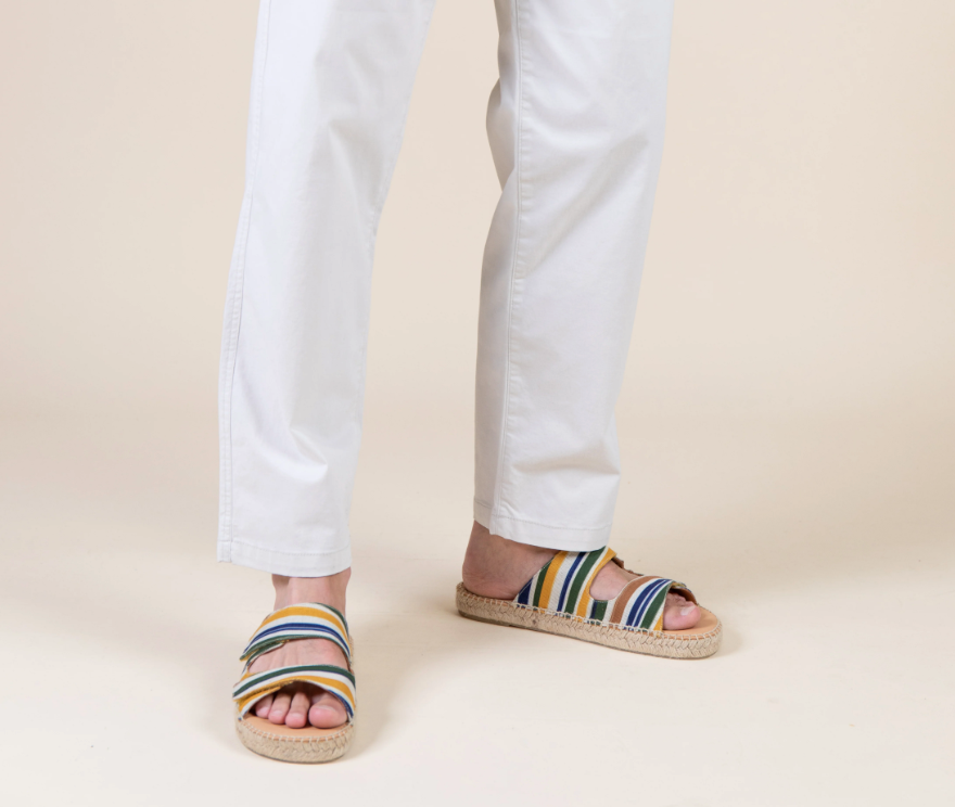 ESPADRILLES / SANDALS MULTI COLOR STRIPE - PARE GABIA