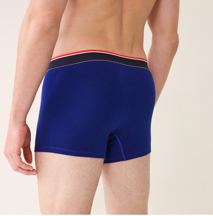 BOXER AZUL ÍNDIGO LAS CALZONES FRANCESAS