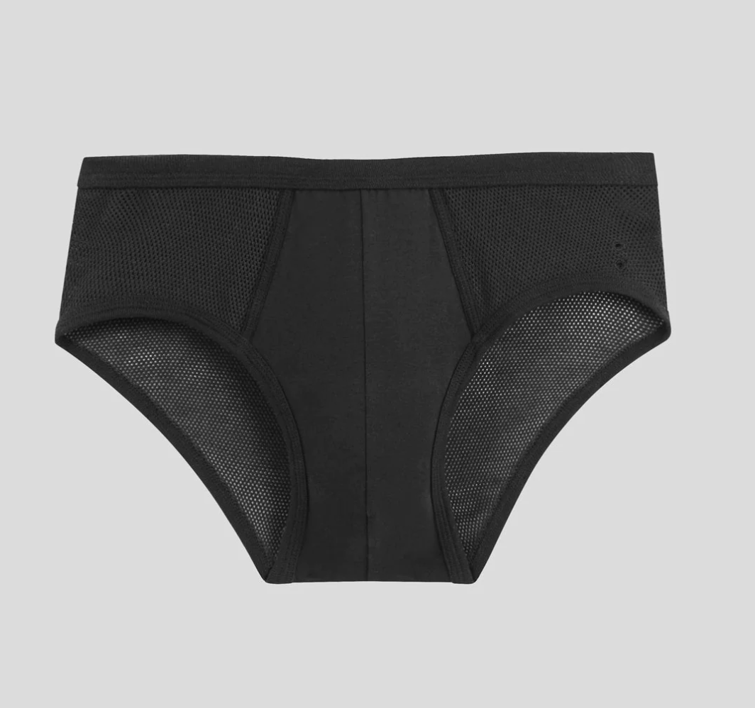 SLIP Y FRONT MESH BRIEF - RON DORFF