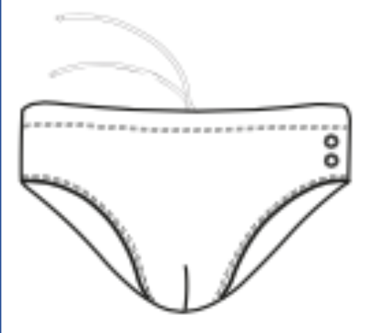 SWIM TRUNK / BRIEF SOLID COLOR RON DORFF + 17 COULEURS - RON DORFF