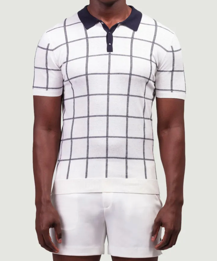 POLO TENIS CHECKERS RD - RON DORFF