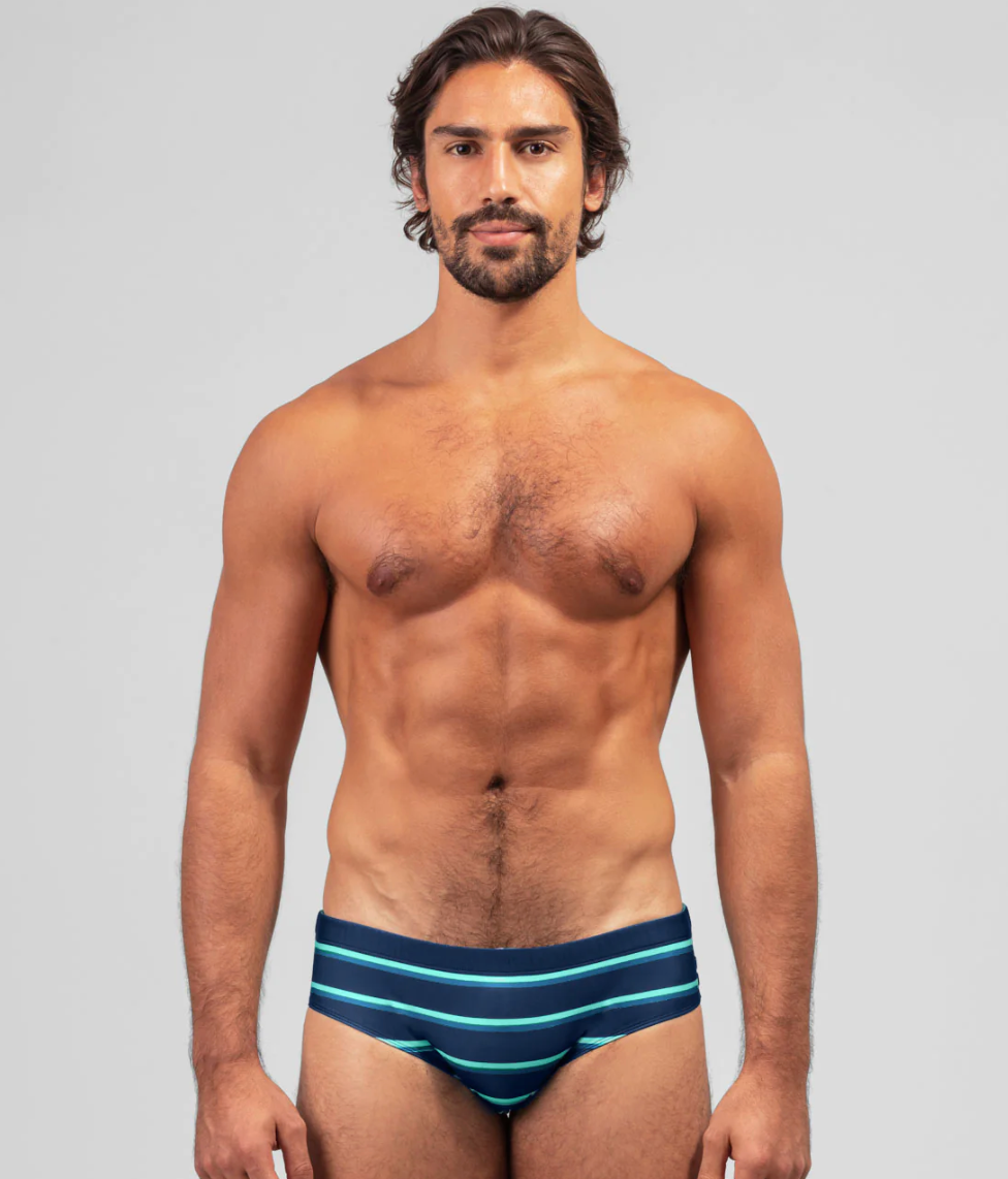 SWIM TRUNK / BRIEF STRIPES RON DORFF + 15 COLORS! - RON DORFF