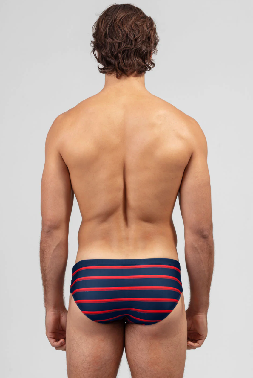 SWIM TRUNK / BRIEF STRIPES RON DORFF + 15 COLORS! - RON DORFF