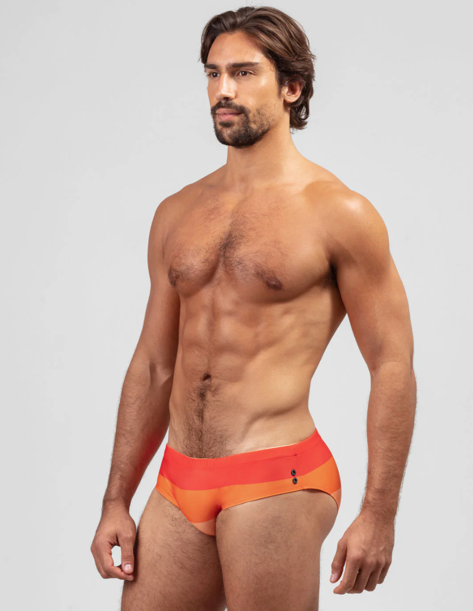 SWIM TRUNK / BRIEF STRIPES RON DORFF + 15 COLORS! - RON DORFF