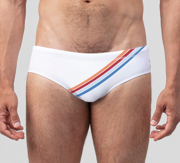SWIM TRUNK / BRIEF STRIPES RON DORFF + 15 COLORS! - RON DORFF