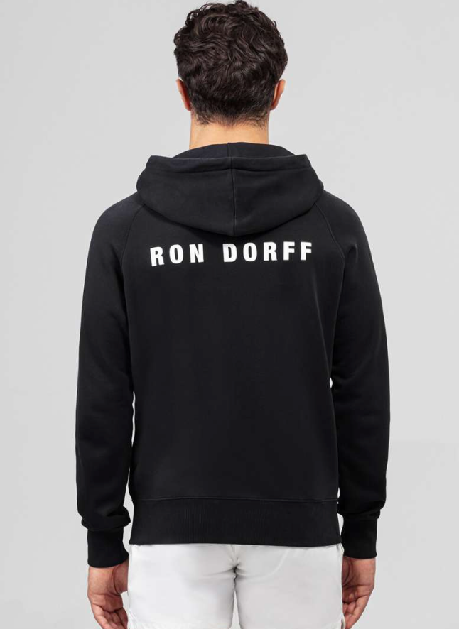 SWEATSHIRT ZIP HOODY RON DORFF BACK - RON DORFF