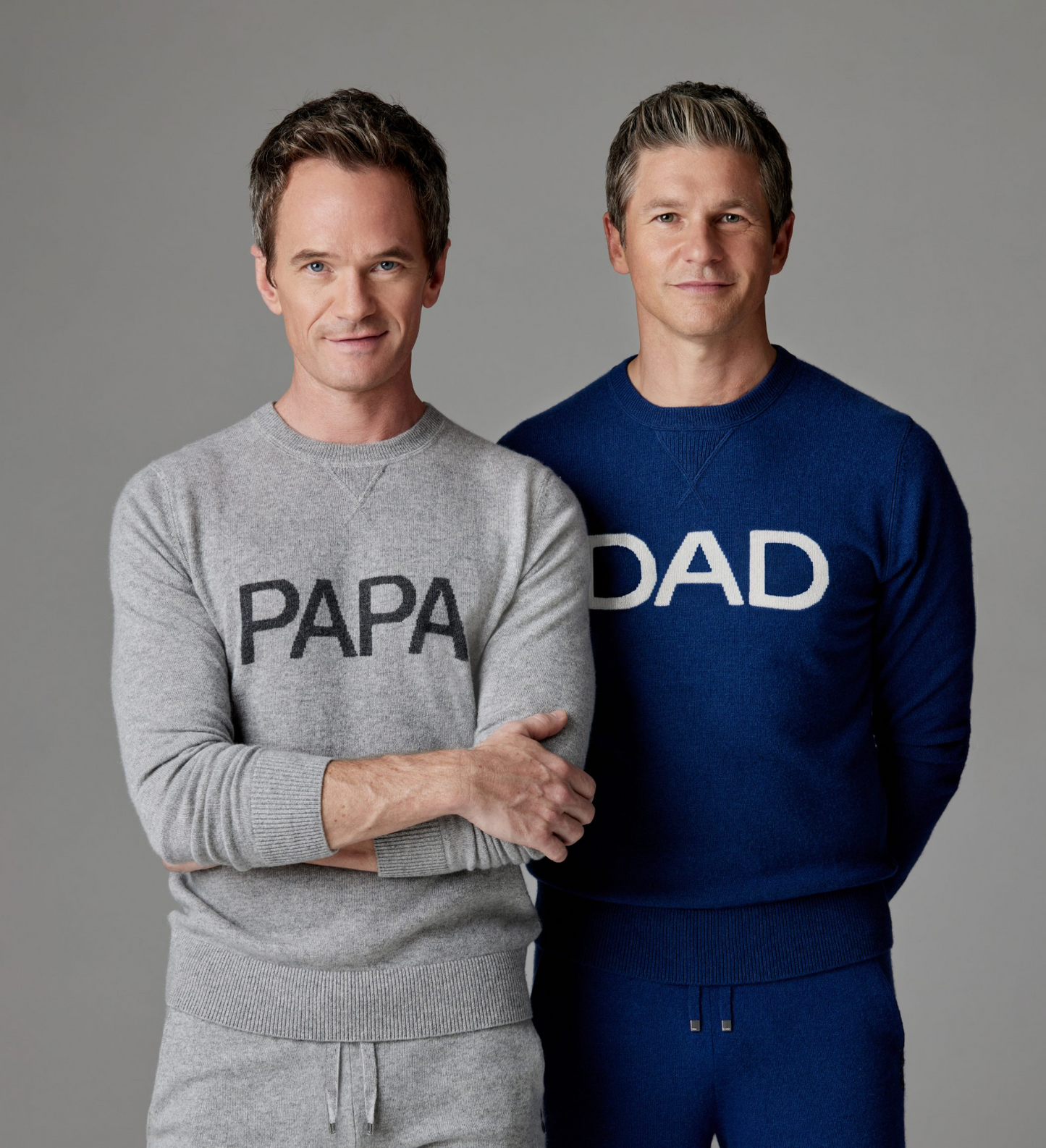 CASHMERE LETTERS PAPA / DAD - RON DORFF X NEIL PATRICK HARRIS