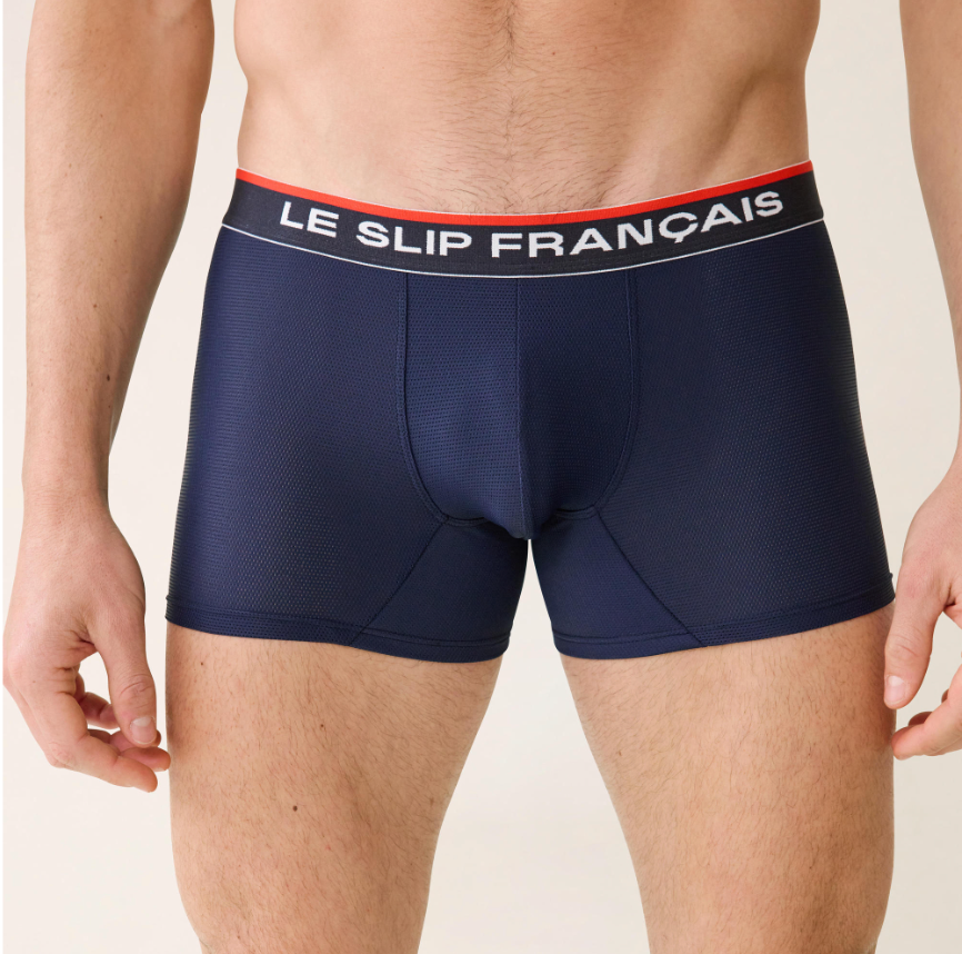 NAVY "AIRSLIP" SPORTS BOXERS - THE FRENCH BRIEFS