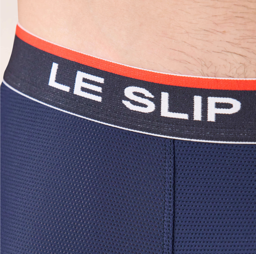 NAVY "AIRSLIP" SPORTS BOXERS - THE FRENCH BRIEFS