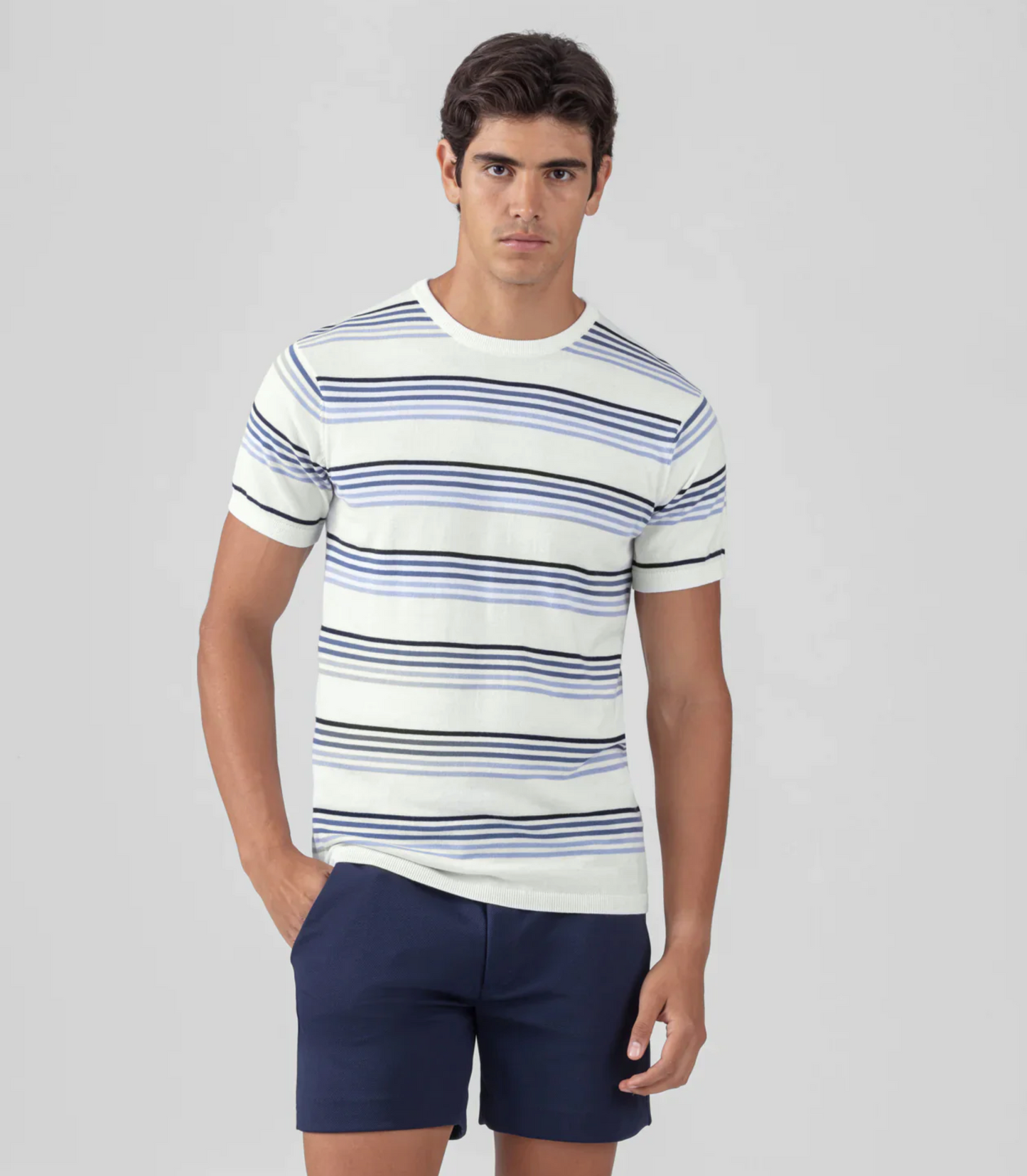 TS STRIPED KNIT - RON DORFF