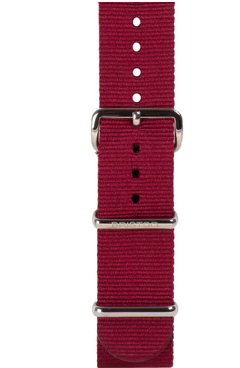 BRACELET TYPE NATO 20MM BOUCLE ACIER SOLID COLOR - BRISTON