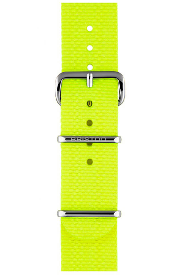BRACELET TYPE NATO 20MM BOUCLE ACIER SOLID COLOR - BRISTON