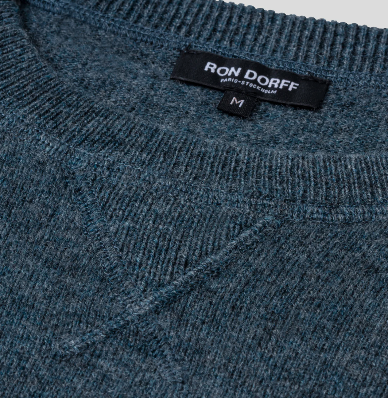 CASHMERE DAD SWEATSHIRT DARK SAGE - RON DORFF
