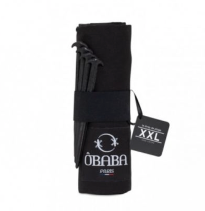 TOALLA DE PLAYA XXL+ UNICOLOR - OBABA